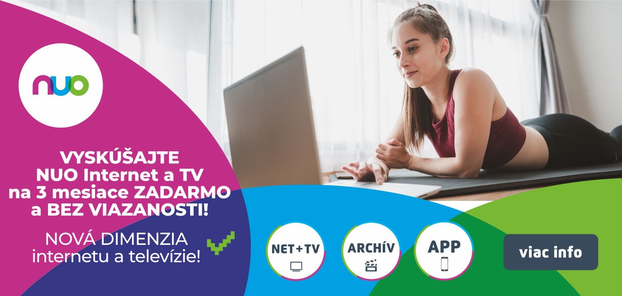 INTERNET + TELEVÍZIA na 3 mesiace ZADARMO a bez VIAZANOSTI