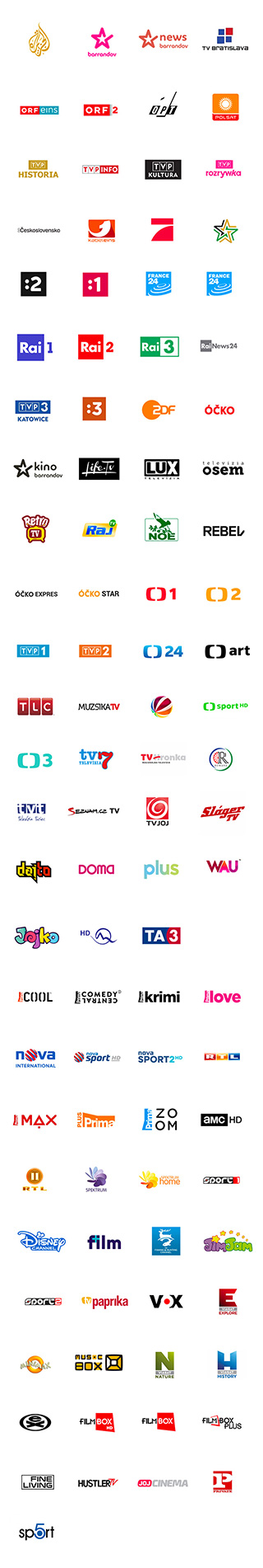 TV NUO plus spolu s internetom až 98 tv staníc