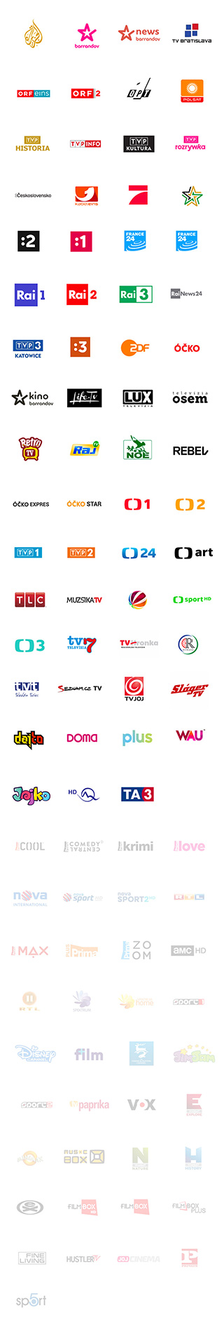 TV NUO základ spolu s internetom až 60 tv staníc